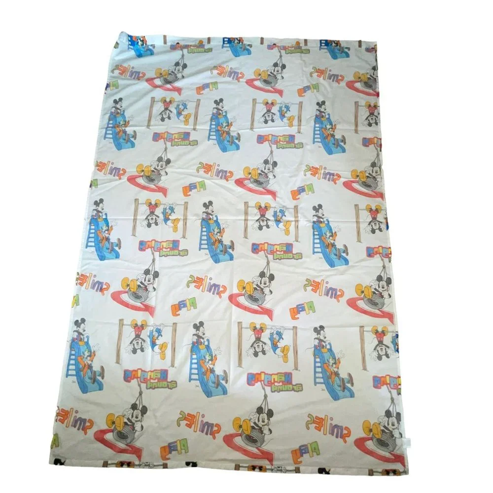 Rare Jay Franco Disney Mickey Mouse Clubhouse Twin Flat Fitted Sheets 2 Pieces